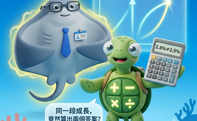 年均成長率不是「除以年數」！電力爸爸拆解 2.8% 到底錯在哪文章封面